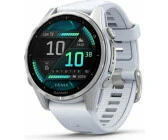 Garmin fenix® 8 43mm AMOLED Steinweiss/SilberSilikon-Armband