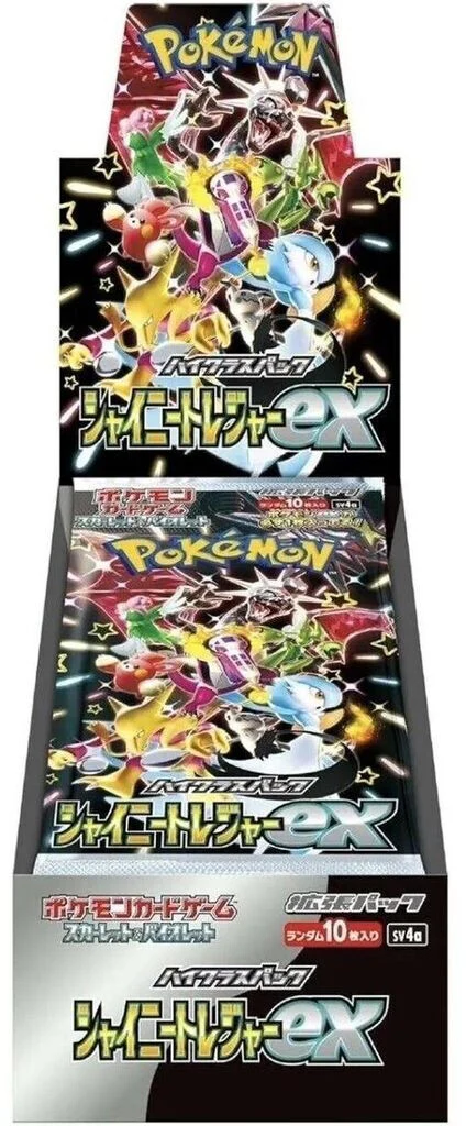 Pokémon Shiny Treasure EX Booster Display Koreanisch